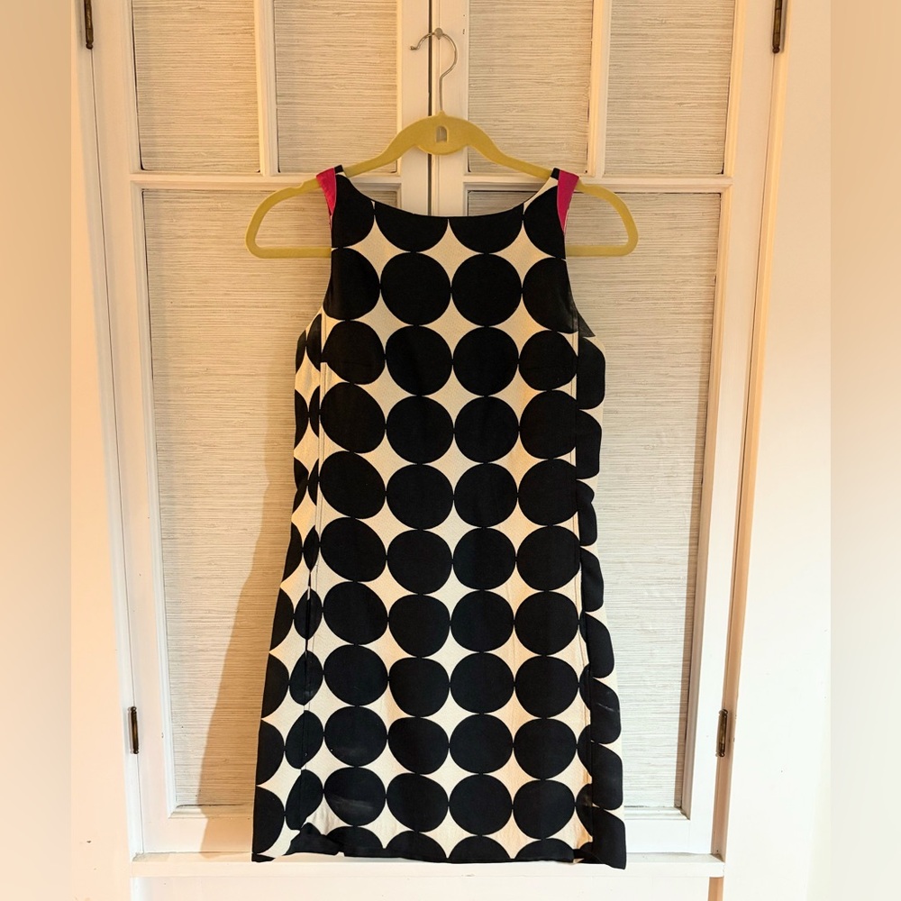 Desigual Black and White Sheath Dress